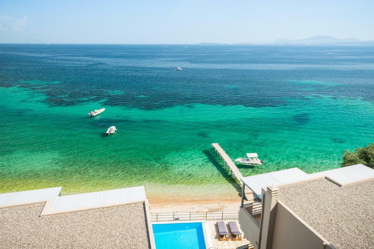 Glyfa Beach Villas Barbati Exteriér fotografie