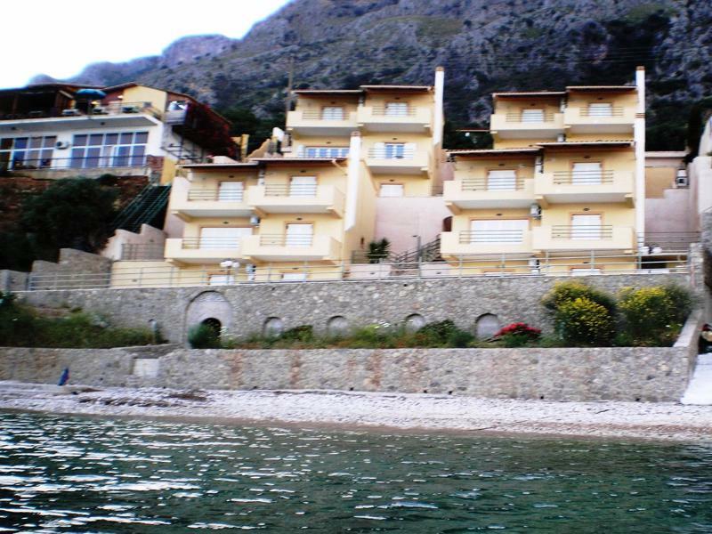 Glyfa Beach Villas Barbati Exteriér fotografie