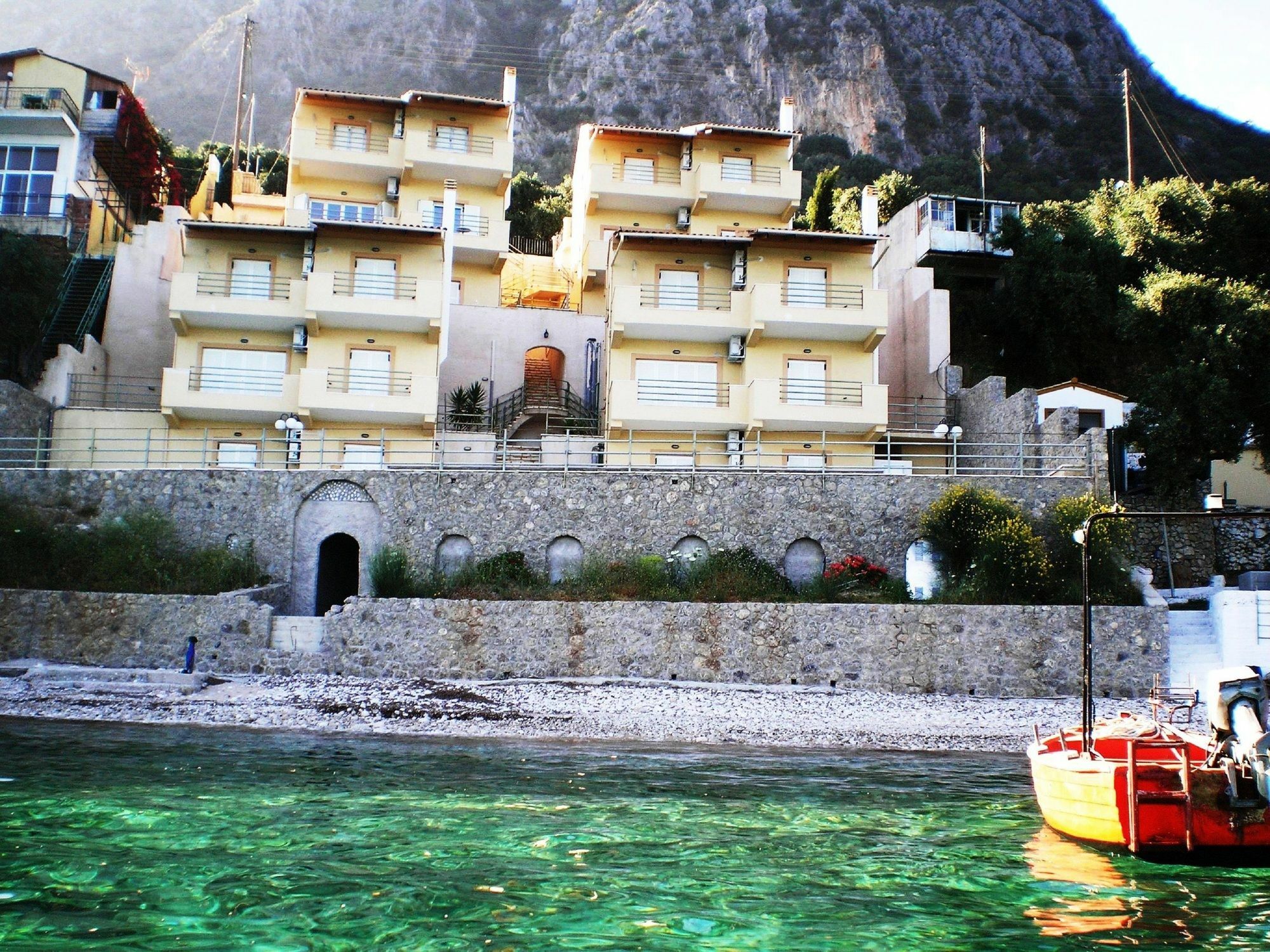 Glyfa Beach Villas Barbati Exteriér fotografie